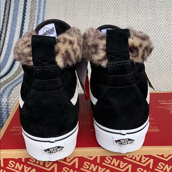 VANS SK8-Hi PLATFORM MTE BLACK/LEOPARD FUR MEN’s - Picture 10 of 16